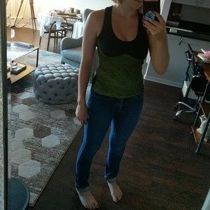 Lime Green Athletic Top